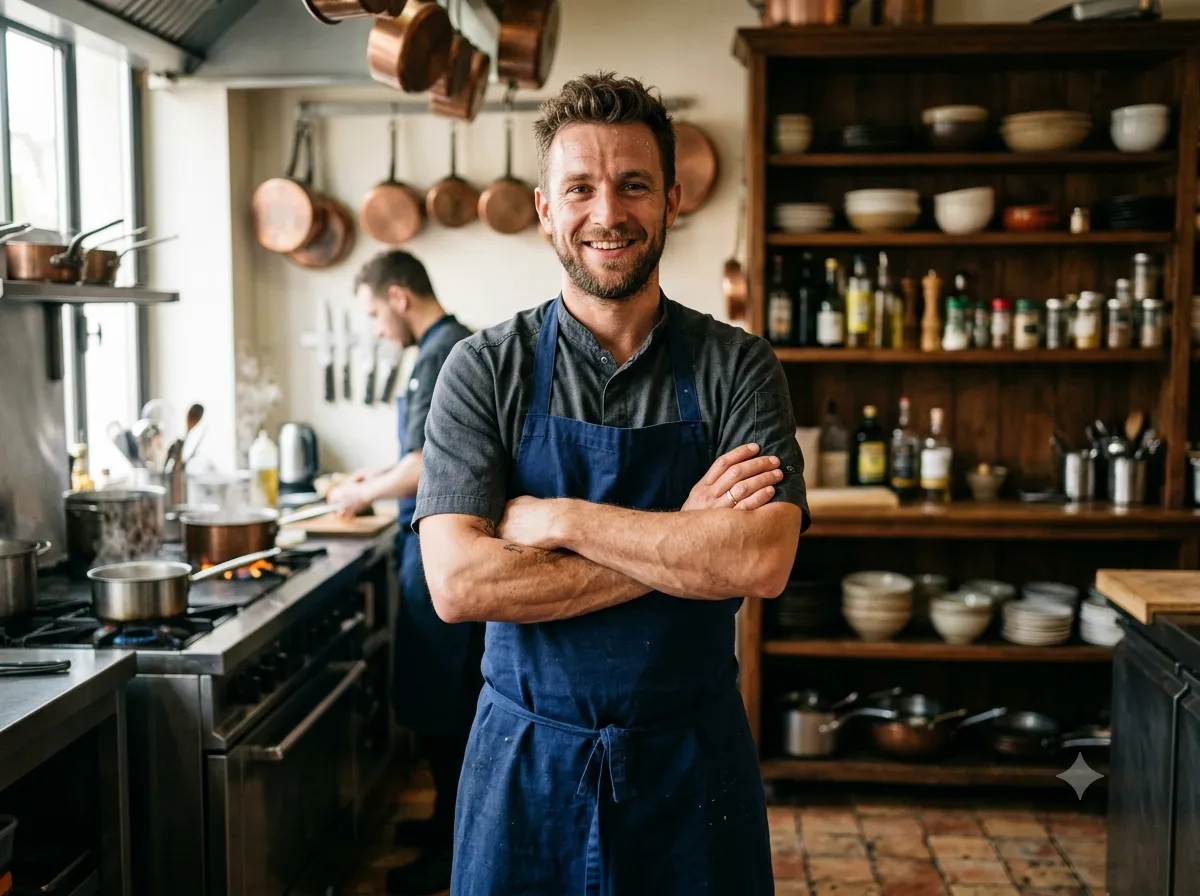 Mathieu, chef du Comptoir Brassens